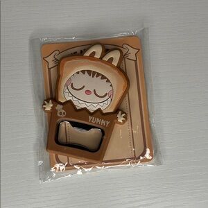 Cute Brown 'Yummy' Cartoon Bread Bottle Opener